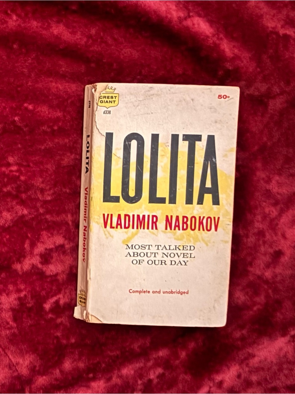 Lolita by Vladimir Nabokov 1959 Paperback Edition